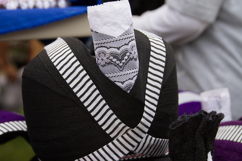 A traditional Hmong hat.